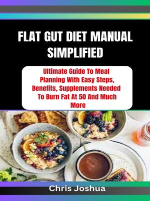 cover image of FLAT GUT DIET MANUAL SIMPLIFIED